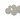 Decorazione Murale 9 Specchi con Struttura in Metallo Colore Argento