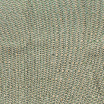 Tappeto Moderno 100x150 cm in Fibra Naturale e Iuta Colore Verde - Provence