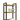 Libreria 3 Cassetti in Legno Massello Colore Naturale Struttura in Ferro Nero Stile Industrial