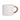 Tazza Natalizia Tè Cioccolata Latte in Ceramica Bianca Impugnatura Albero di Natale - Villa D'Este