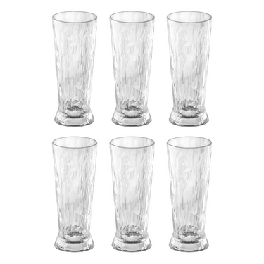 Set 6 Bicchieri birra 300ml CLUB No. 10 Crystal Clear