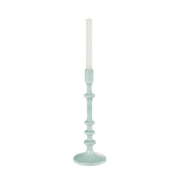 Candeliere 1 Fuoco Moderno Colore Azzurro Small h 36 cm