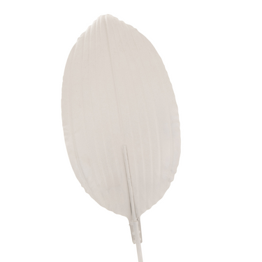 Pianta Ornamentale in Metallo con Vaso Colore Bianco h 101,5 cm Large