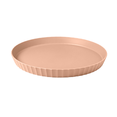 Vassoio Caffè Torta Antipasti in Polipropilene Ø 30 cm Colore Rosa  - Atena Blim