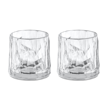 Set 2 Bicchieri Cognac 250 ml Infrangibili Trasparenti - CLUB N. 2 Koziol