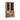 Credenza Vetrina in Legno Massello Colore Naturale Finiture Pastello Stile Rustico