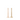 Set da 2 Candelieri in Alluminio Colore Rosa Chiaro e Beige