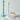 Candeliere 1 Fuoco Moderno Colore Azzurro Small h 36 cm