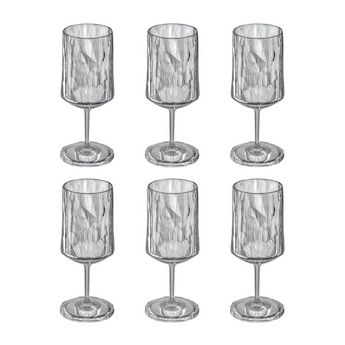 Set 6 Bicchieri Cocktail 300 ml Infrangibili Grigio- Club N. 4 Koziol