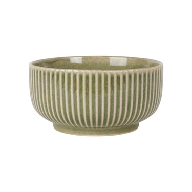Set 6 Ciotole Colore Verde in Stoneware Ø 15 cm Carla Sage - COTE TABLE
