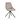 Sedia con Gambe in Metallo e Seduta in Tessuto Colore Grigio