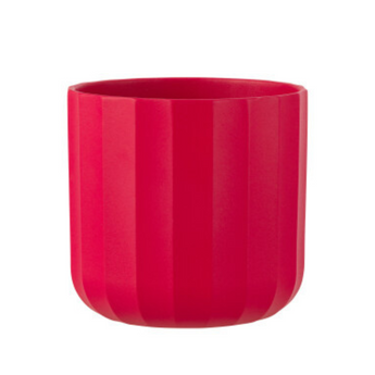 Vaso in Ceramica per Piante Ø 18,5 cm Colore Fucsia - Large Summer