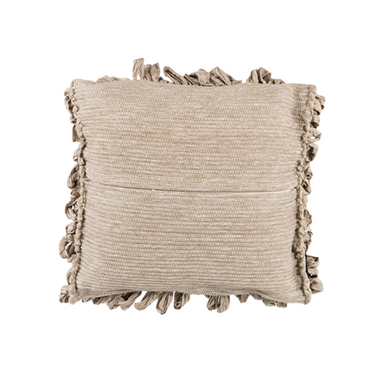 Cuscino Arredo Decorativo da Interno 40x40 cm Colore Beige Chiaro- Tartufo