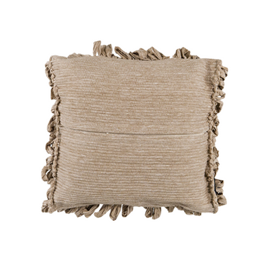 Cuscino Arredo Decorativo da Interno 40x40 cm Colore Beige Scuro