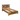 Letto 1 Piazza e Mezza in Legno Massello Colore Naturale Stile Industrial