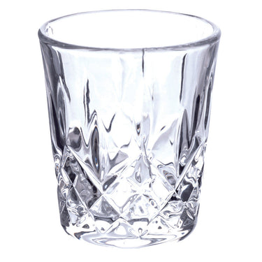 Set 6 Bicchieri Liquore in Vetro Decorato 50ml - Vintage Villa d'Este - Viron.it