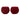 Set 2 Portacandele T-light in Vetro Effetto Velluto Colore Rosso Ø 10 cm