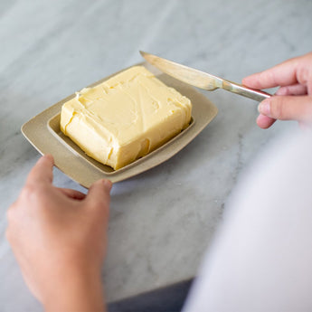 Butter Dish RIO nature desert sand - Viron.it