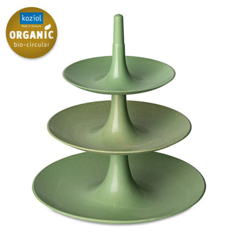 Alzatina Cucina Modulare 3 livelli Colore Verde h 34cm - Babell L Koziol