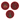 Set 6pz Sottobicchiere Natalizio Ricamato colore Rosso Xmas - Villa D'Este