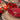 Set 6pz Sottobicchiere Natalizio Ricamato colore Rosso Xmas - Villa D'Este