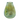 Vaso Decorativo Collo Stretto in Vetro Trasparente Colore Verde - Green