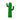Cactus Decorativo in Poliresina Colore Verde Large h 42 cm