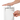 Portarotolo Push&Stop in Polipropilene Colore Bianco - Stop Blim