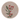 Set 6pz Sottobicchiere Natalizio Ricamato colore Beige Xmas - Villa D'Este