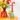 Set 2 Portacandele T-light e Candele Stilo in Vetro Colorato h 19,5 cm - Funlight