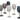 Set 6 Calici 650 ml in Vetro Satinato Happy Hour Stones - Villa d'Este
