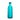 Bottiglia Acqua e Bevande in Resina Martellata Effetto Vetro Colore Blu 1 l - Leonard