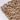 Tappeto da Interno 60x120 cm Artigianale in Fibre Miste Colore Beige Scuro - Tartufo