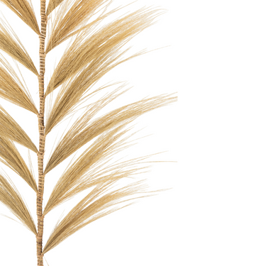 Ramo Decorativo in Canna di Bambù con Foglie in Malacca h 228 cm - Rayung