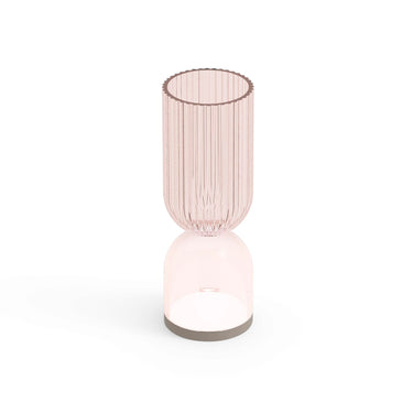 Lampada Led da Tavolo per Esterno Rosa h 23 cm Lamp A Alba – Lyxo