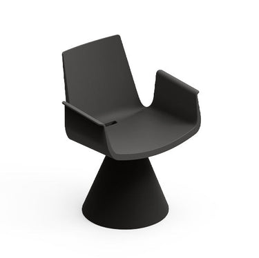 Poltroncina Leggera per il Giardino Colore Nero Lira - Lyxo