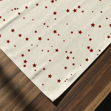 Set 2 Tovagliette Natale Beige 35x30 cm Fantasia Stelle - Merry Christmas 23