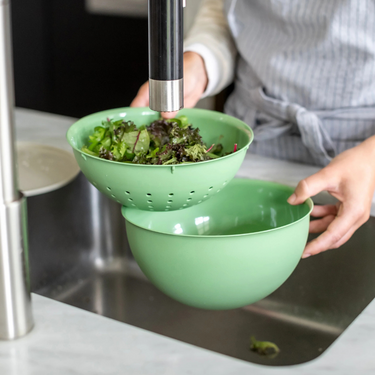 Scolapasta Colino Cucina 20 cm Colore Verde - Palsby M Koziol