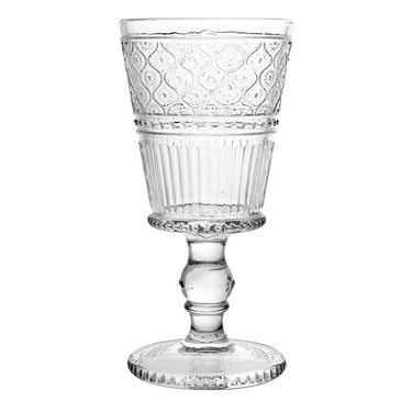 Set 6 Calici Romance in Vetro Trasparente Capacità 240 ml - Viron.it