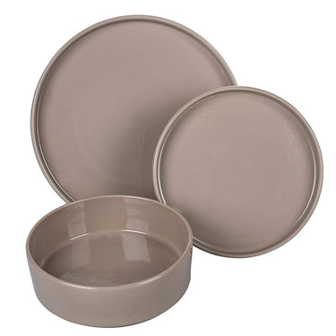 Servizio Piatti 12pz in Gres Grigio - Gourmet Grey Villa d'Este - Viron.it