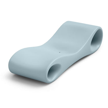 Lettino da Piscina Design Slice Azzurro Zen Lyxo