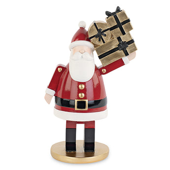 Statuetta Babbo Natale con Pacchi - h 280 mm - Viron.it