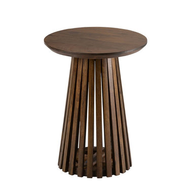 Tavolino da Interno in Legno di Mango colore Marrone