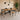 Tavolo Allungabile 100x120-200 cm in Legno di Mango Colore Naturale con Gambe in Ferro