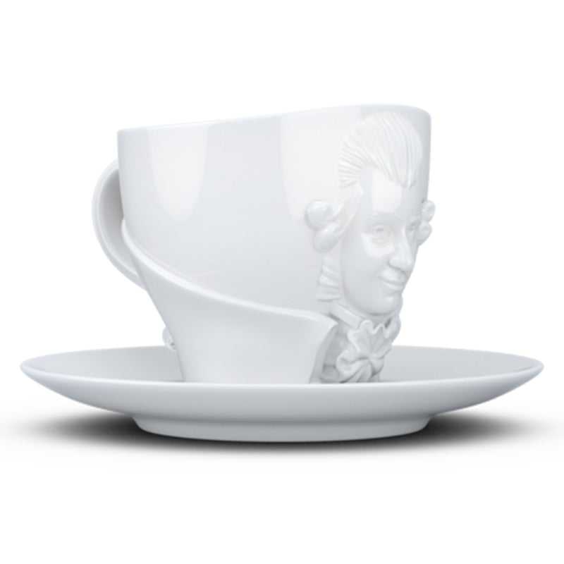 Tazza Caffè decorata a Mano Wolfgang Amadeus Mozart - Talent - Viron.it