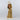 Statuetta Decorativa Natalizia Santa Claus colore Oro e Argento h 39 cm - Viron.it