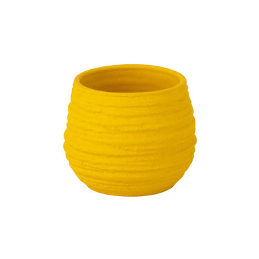 Vaso Decorativo in Ceramica Colore Giallo Ø 14 cm Small -  Fiesta