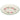 Vassoio Merry & Bright  colore Avorio con Fantasia Floreale - ø 310 mm - Viron.it