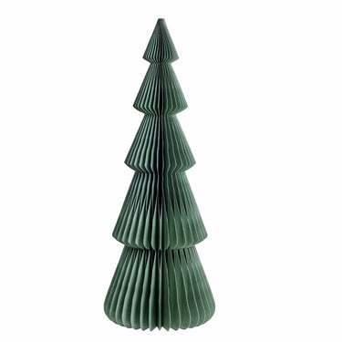 Albero di Natale da 70 cm in carta plissettata dal design moderno