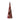 Albero di Natale Stilizzato in Velluto e Paillettes Colore Rosso h 47,5 cm